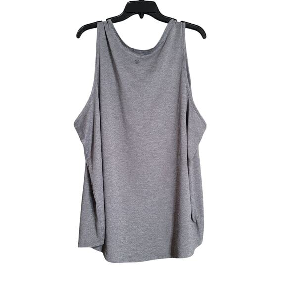 All in Motion Gray Activewear Relaxed Muscle Tank Top Size XXL - Picture 2 of 9